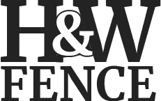 H&W Fence Companympany Inc Logo.